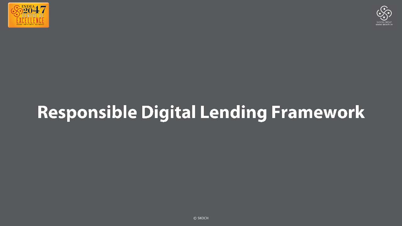 Responsible Lending Framework